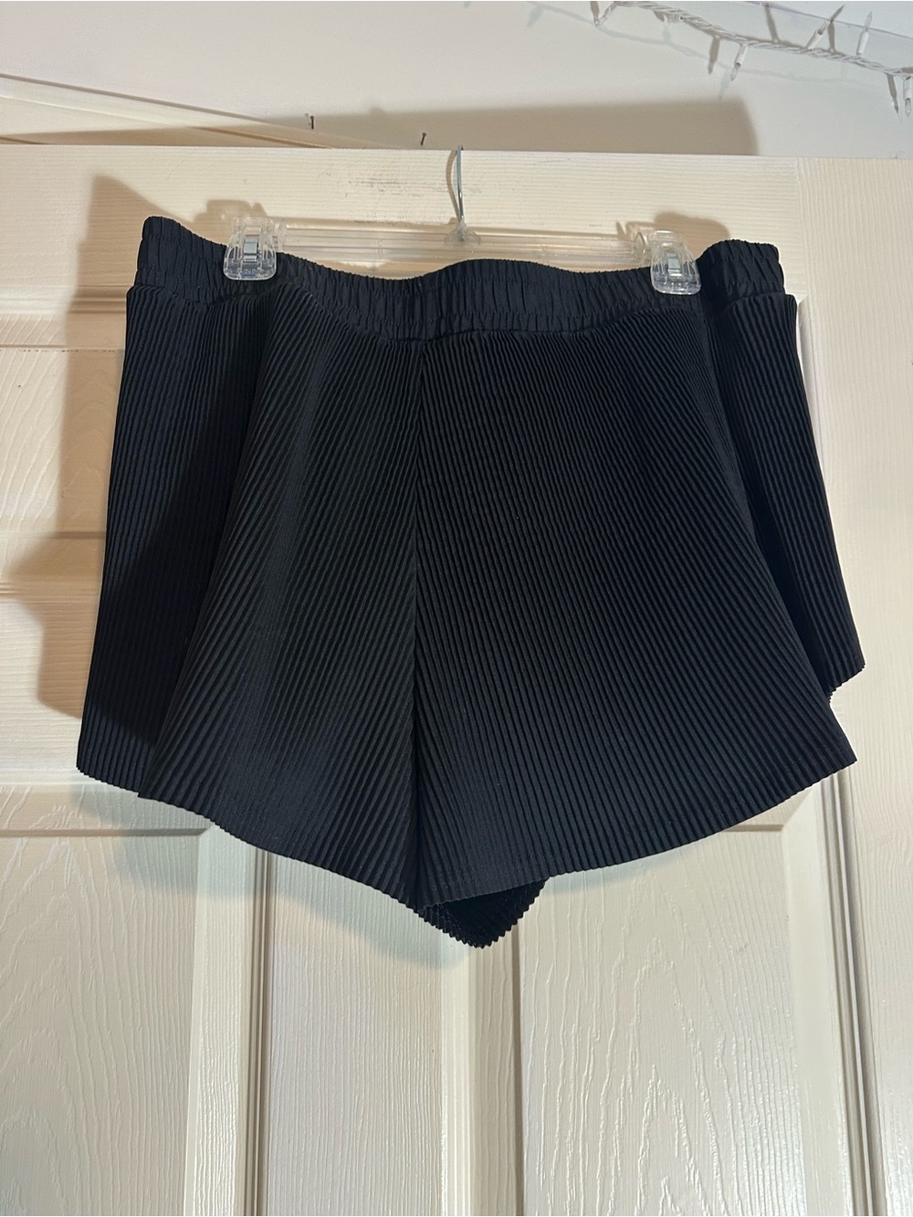 all in motion Black Pleated Athletic Shorts